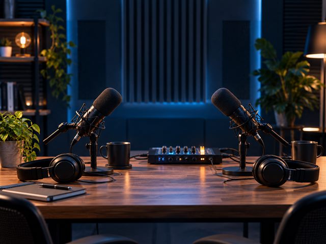 Podcast 節目字幕製作情境