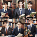 【AI繪圖】日本男大學生畢業穿著西服