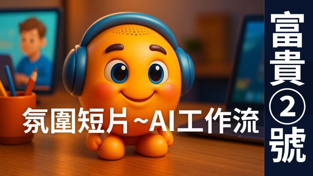 富貴②號 氛圍短片~AI工作流
